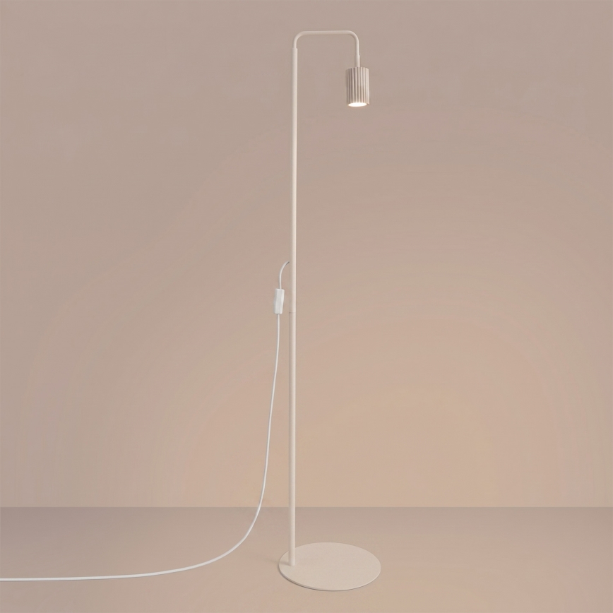 Candeeiro de pé KARBON 1xGU10/10W/230V creme