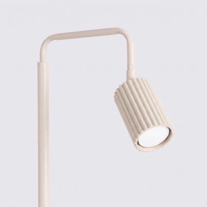 Candeeiro de pé KARBON 1xGU10/10W/230V creme