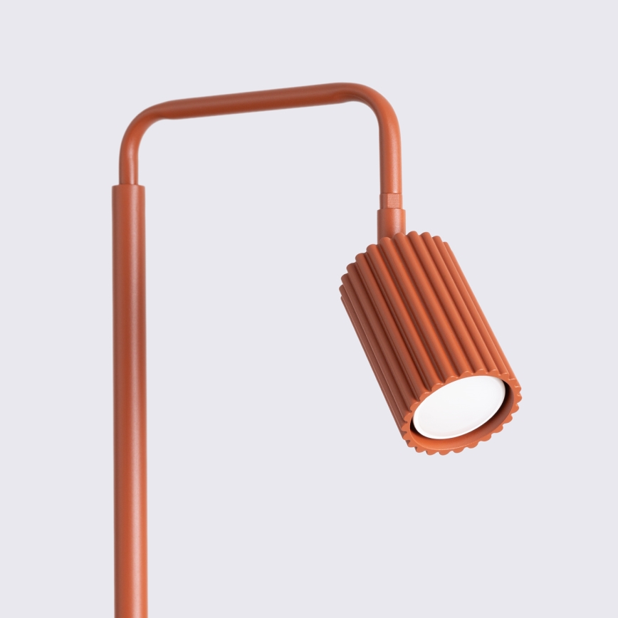 Candeeiro de pé KARBON 1xGU10/10W/230V laranja