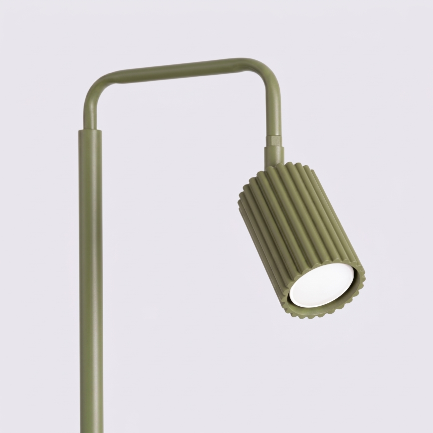 Candeeiro de pé KARBON 1xGU10/10W/230V verde