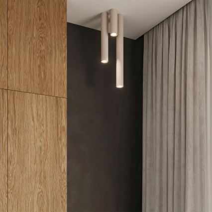 Spot LAGOS 1xGU10/10W/230V 10 cm creme