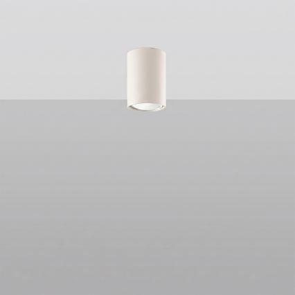 Spot LAGOS 1xGU10/10W/230V 10 cm creme
