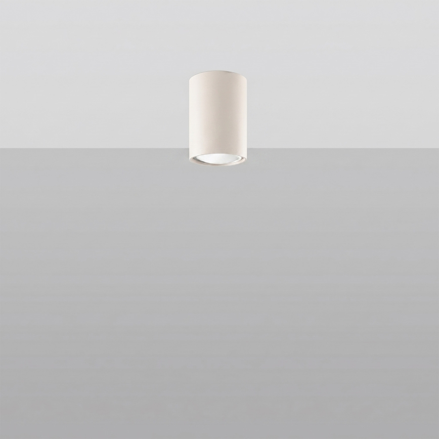 Spot LAGOS 1xGU10/10W/230V 10 cm creme