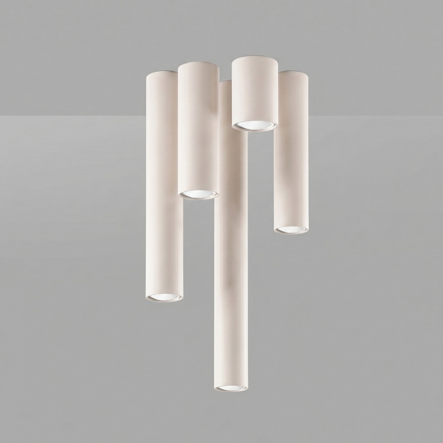 Foco LAGOS 1xGU10/10W/230V 20 cm creme