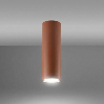 Spot LAGOS 1xGU10/10W/230V 20 cm castanho