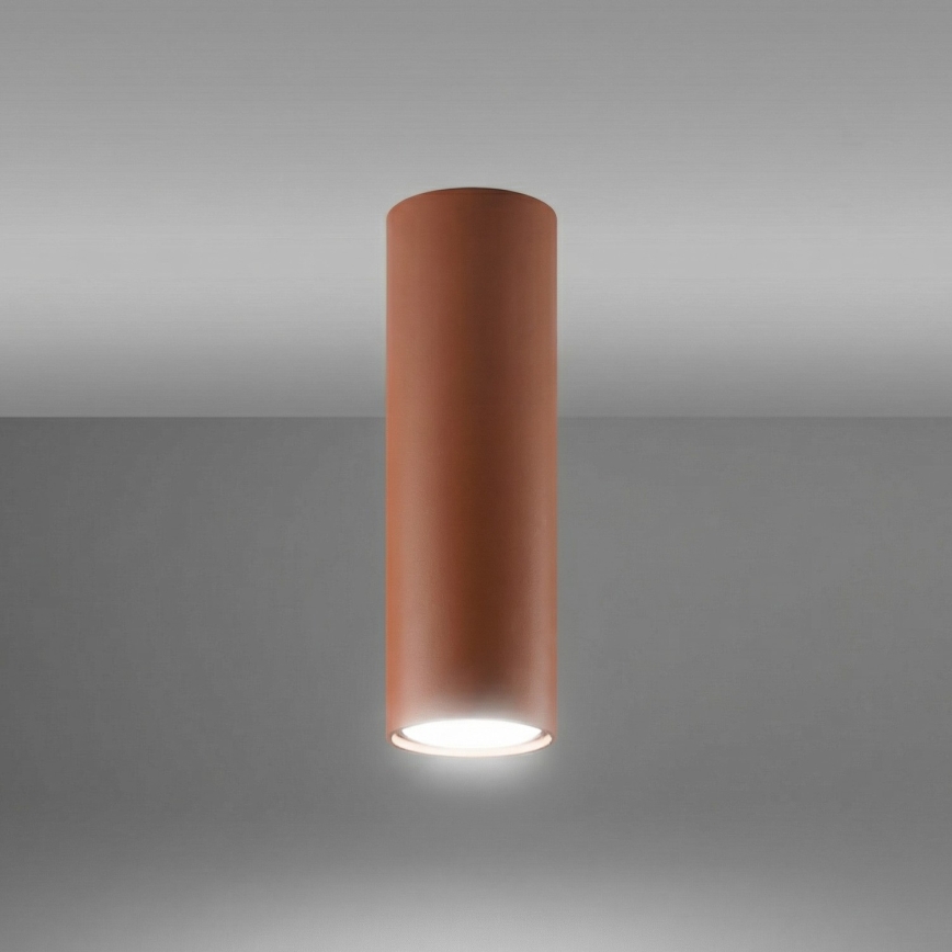 Spot LAGOS 1xGU10/10W/230V 20 cm castanho