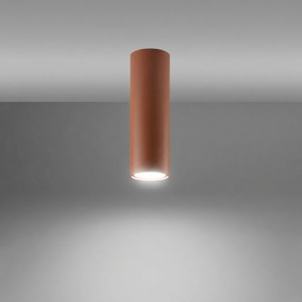 Spot LAGOS 1xGU10/10W/230V 20 cm castanho