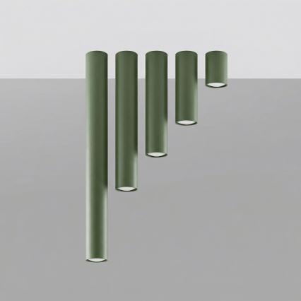Foco LAGOS 1xGU10/10W/230V 20 cm verde