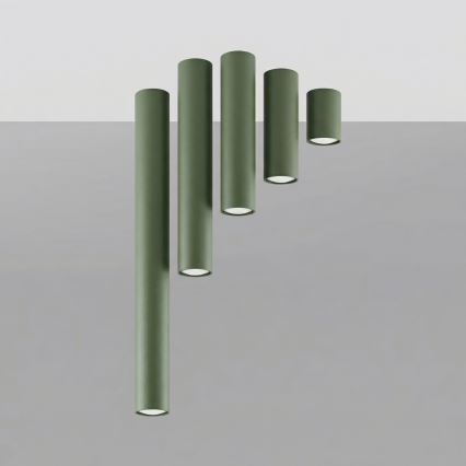 Foco LAGOS 1xGU10/10W/230V 20 cm verde