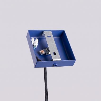 Lustre com cabo PASTELO 1xG9/8W/230V azul