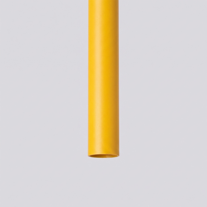 Lustre suspenso com cabo PASTELO 2xG9/8W/230V amarelo