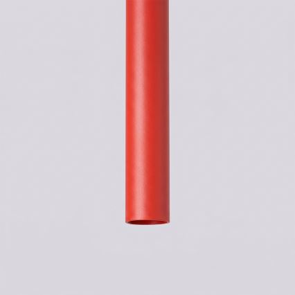 Lustre suspenso por cabo PASTELO 2xG9/8W/230V vermelho