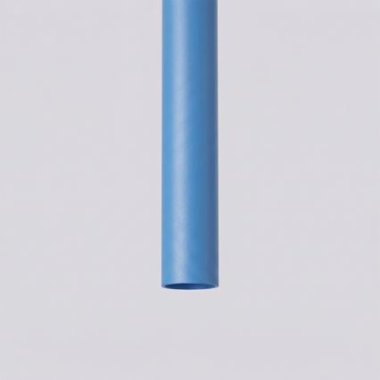 Candeeiro suspenso com cabo PASTELO 1xG9/8W/230V azul