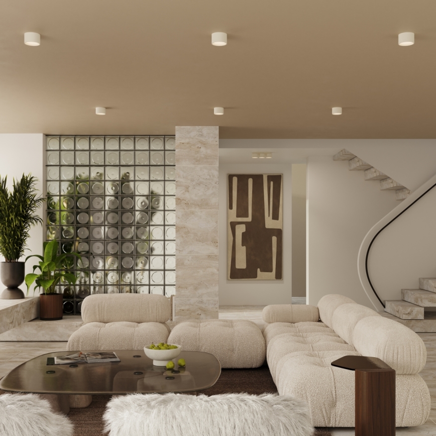 Luminária spot MODO 1xGX53/10W/230V, creme