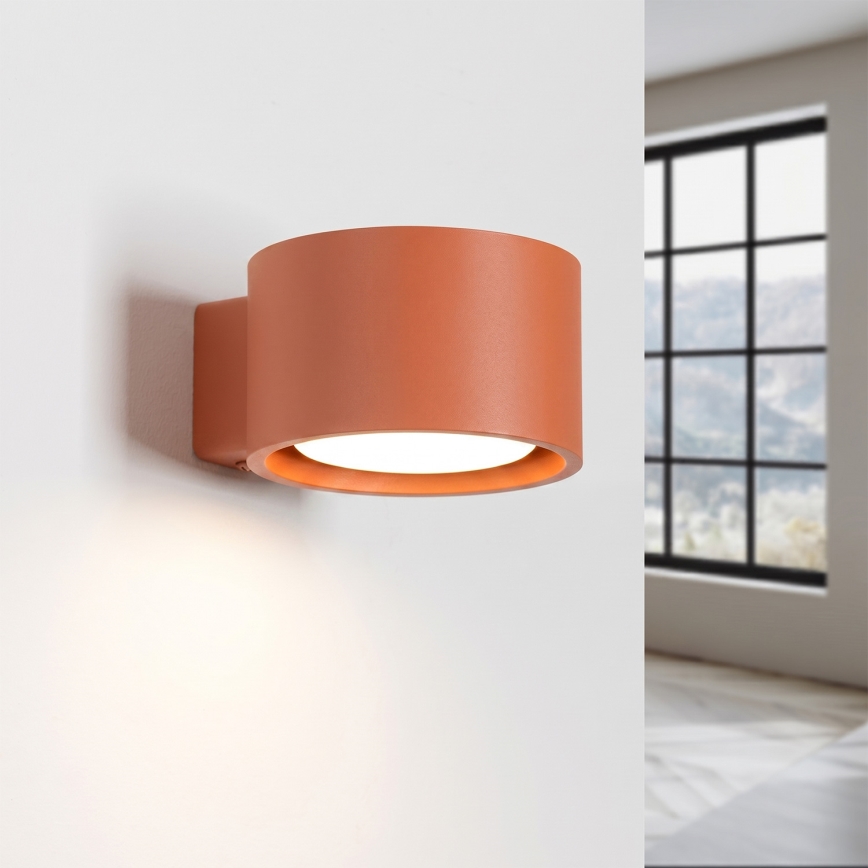 Aplique de parede MODO 1xGX53/10W/230V laranja