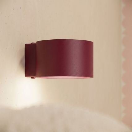 Aplique de parede MODO 1xGX53/10W/230V vermelho