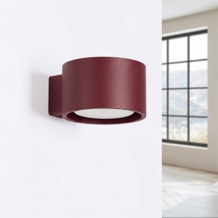 Aplique de parede MODO 1xGX53/10W/230V vermelho