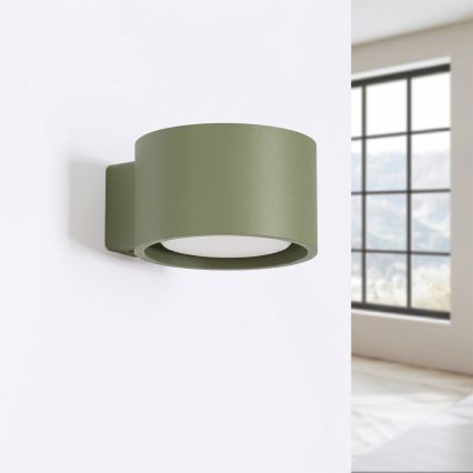 Aplique de parede MODO 1xGX53/10W/230V verde