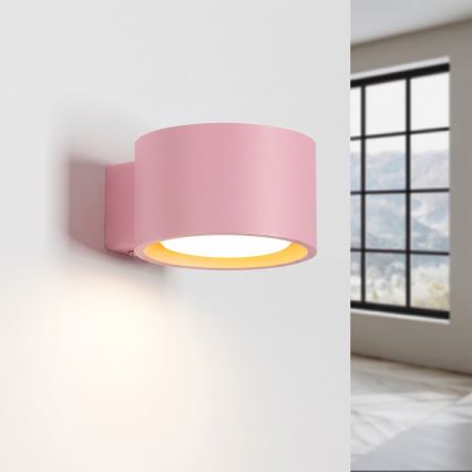 Candeeiro de parede MODO 1xGX53/10W/230V rosa