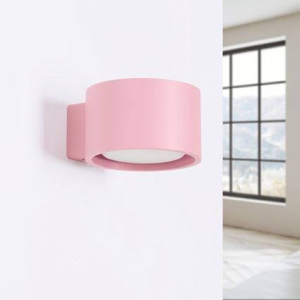 Candeeiro de parede MODO 1xGX53/10W/230V rosa