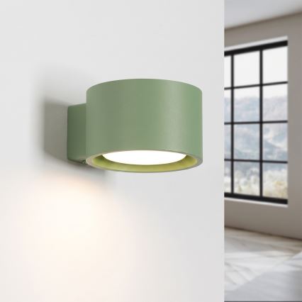 Aplique de parede MODO 1xGX53/10W/230V verde