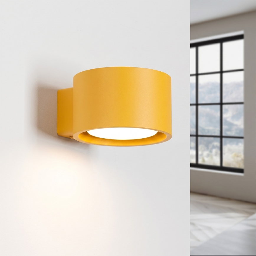 Candeeiro de parede MODO 1xGX53/10W/230V amarelo