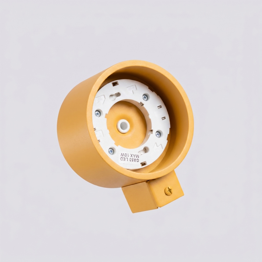 Candeeiro de parede MODO 1xGX53/10W/230V amarelo