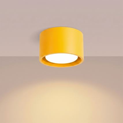 Candeeiro de tecto orientável MODO 1xGX53/10W/230V amarelo