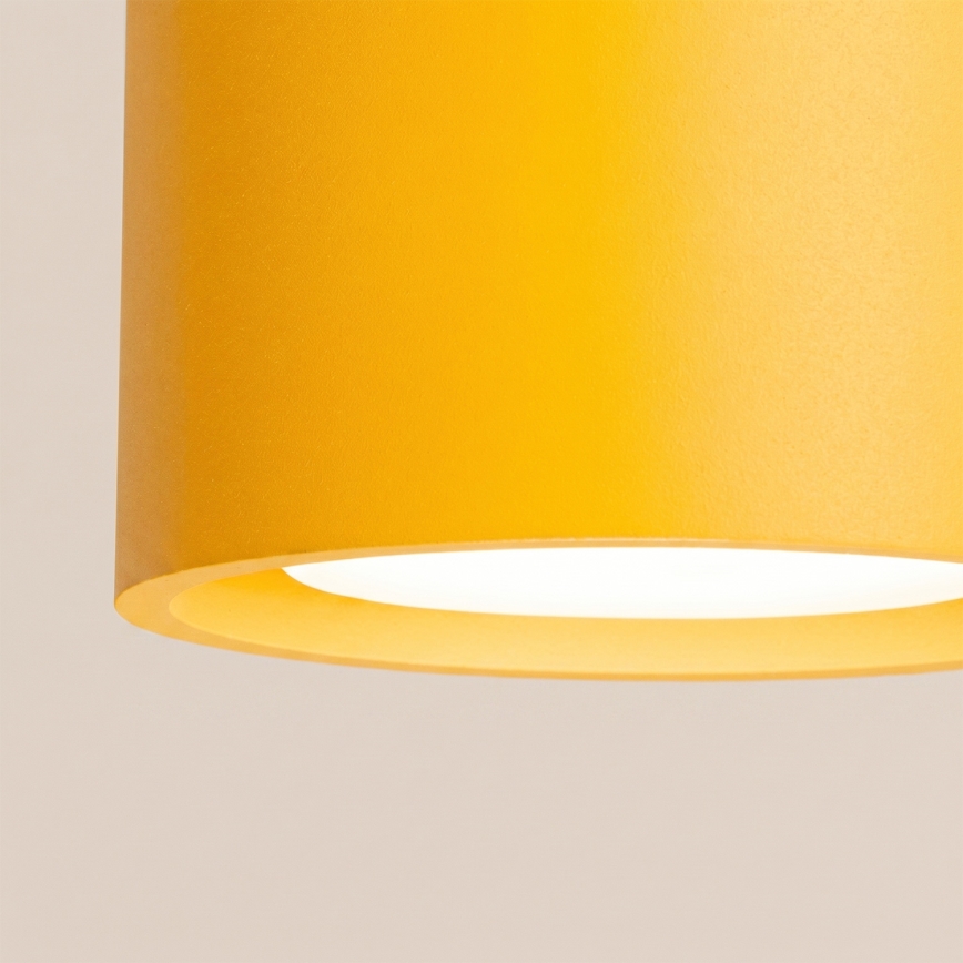 Candeeiro de tecto orientável MODO 1xGX53/10W/230V amarelo
