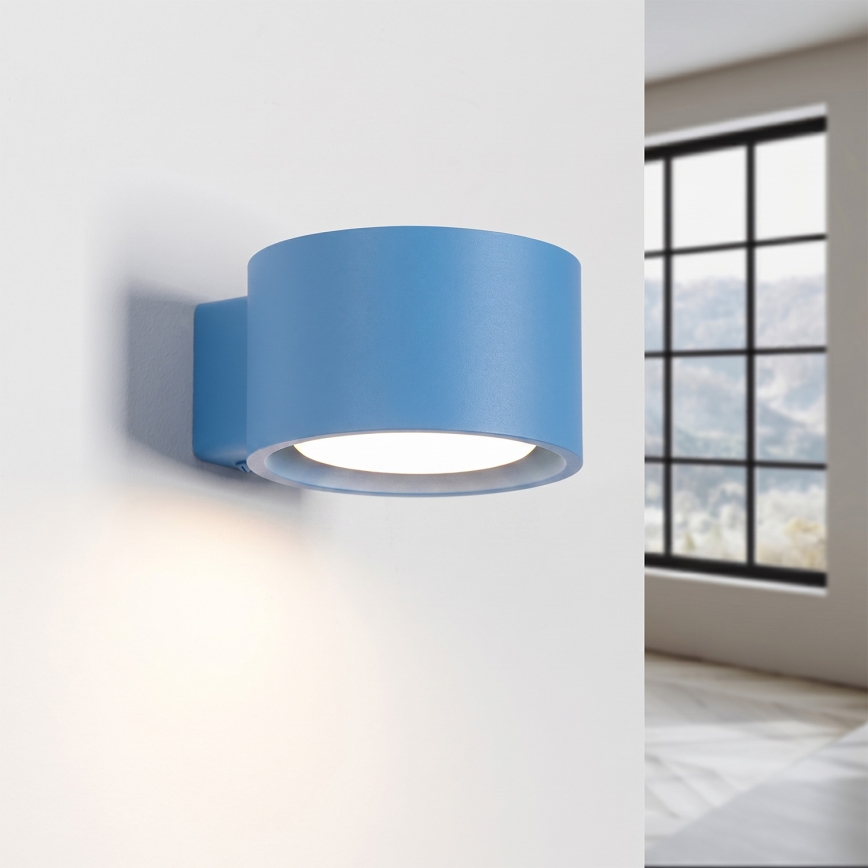 Aplique de parede MODO 1xGX53/10W/230V azul