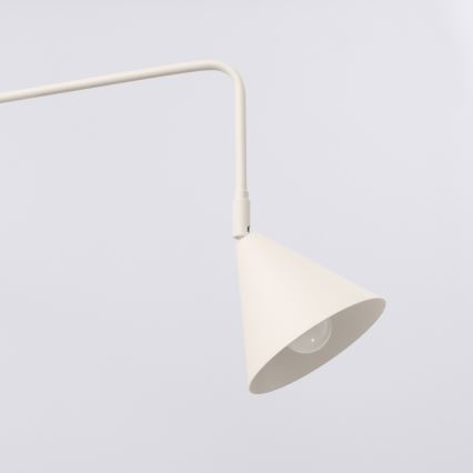 Candeeiro de parede NOX 1xE14/10W/230V creme