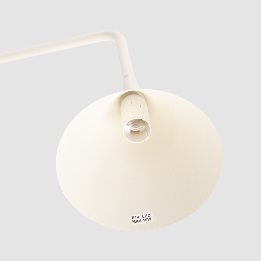 Candeeiro de mesa NOX 1xE14/10W/230V creme
