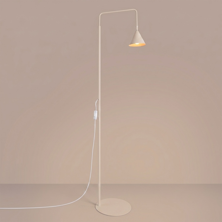 Candeeiro de pé NOX 1xE14/10W/230V creme