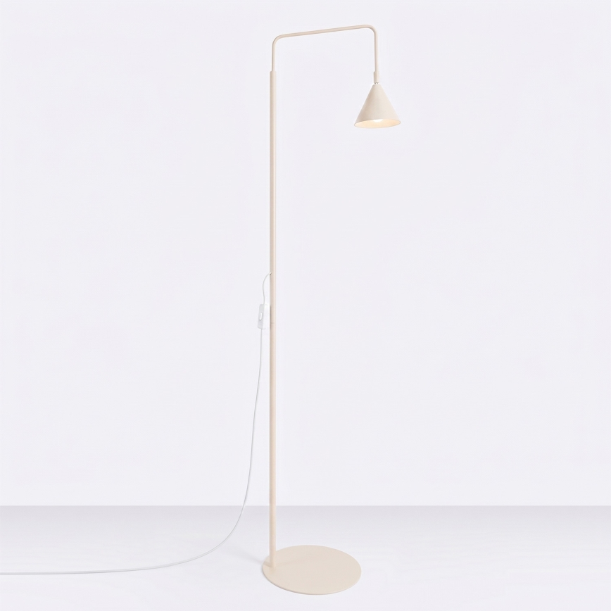 Candeeiro de pé NOX 1xE14/10W/230V creme