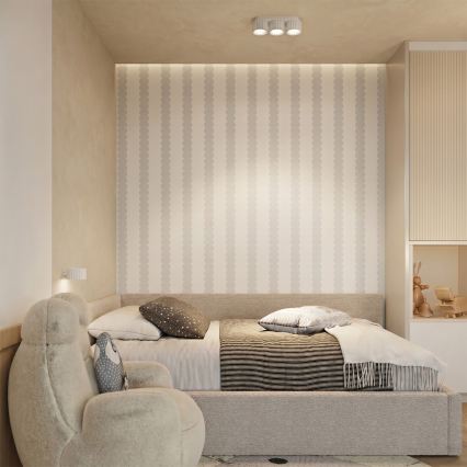 Aplique de parede AURA 1xGX53/10W/230V branco