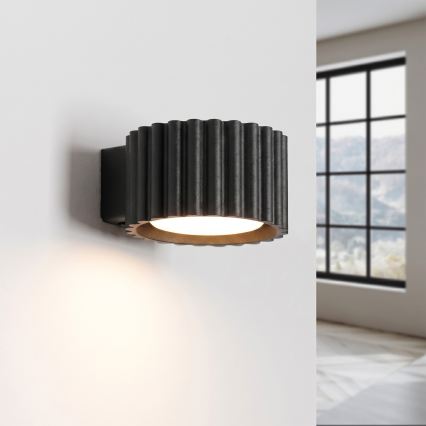 Aplique de parede AURA 1xGX53/10W/230V preto