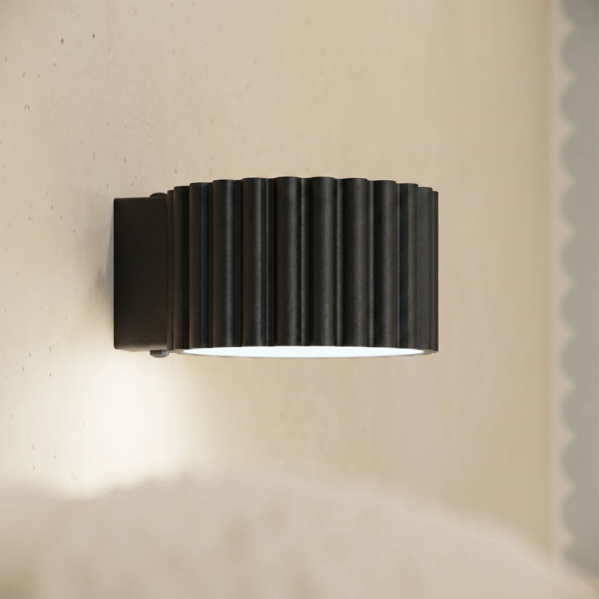 Aplique de parede AURA 1xGX53/10W/230V preto