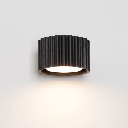 Aplique de parede AURA 1xGX53/10W/230V preto
