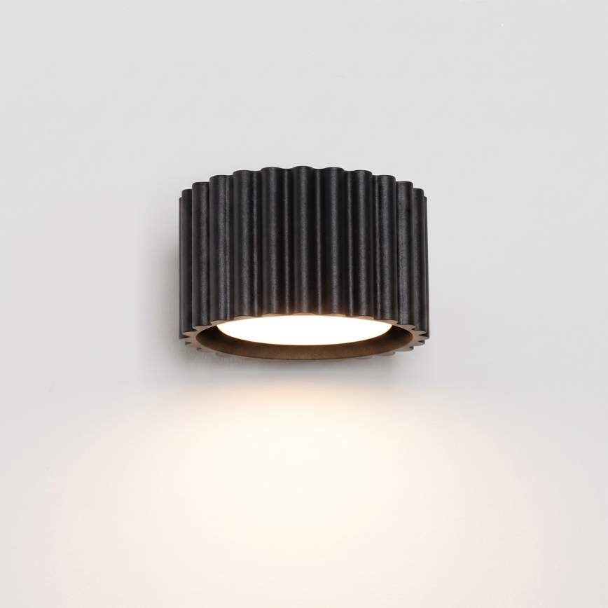 Aplique de parede AURA 1xGX53/10W/230V preto