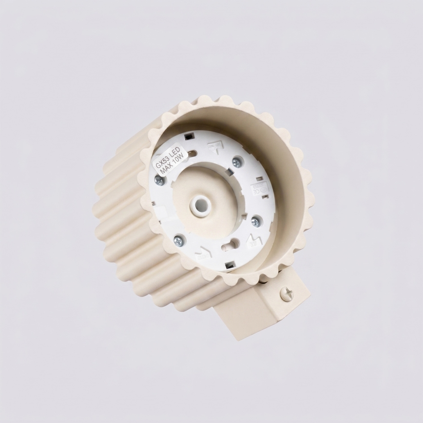 Aplique de parede AURA 1xGX53/10W/230V creme