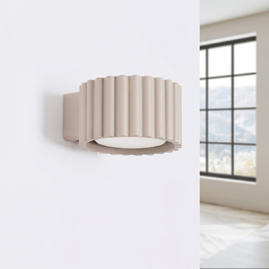 Aplique de parede AURA 1xGX53/10W/230V taupe