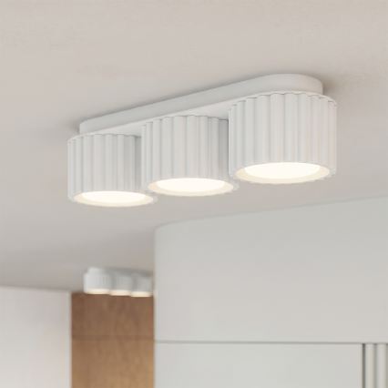 Luminária spot AURA 3xGX53/10W/230V branca
