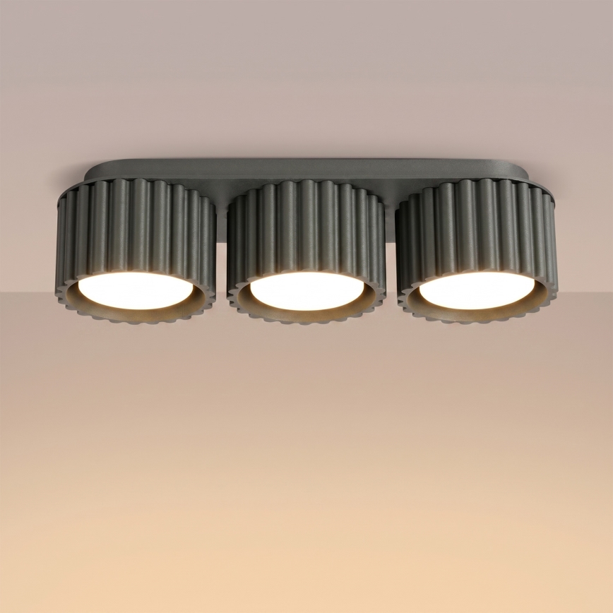 Spot AURA 3xGX53/10W/230V preto
