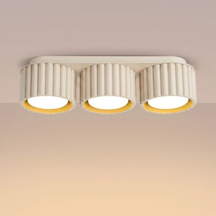 Spot AURA 3xGX53/10W/230V creme