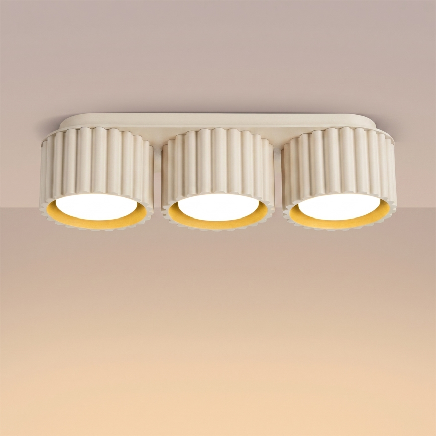 Spot AURA 3xGX53/10W/230V creme
