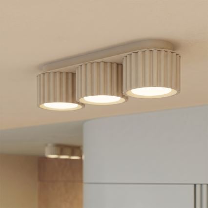 Spot AURA 3xGX53/10W/230V creme