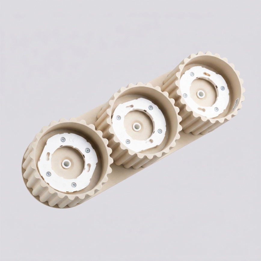 Spot AURA 3xGX53/10W/230V creme