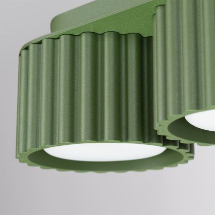 Candeeiro de focos AURA 3xGX53/10W/230V verde
