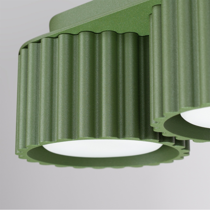 Candeeiro de focos AURA 3xGX53/10W/230V verde