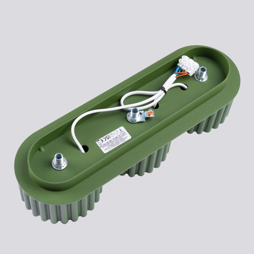 Candeeiro de focos AURA 3xGX53/10W/230V verde